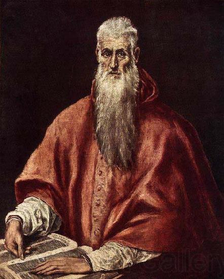 El Greco St Jerome as Cardinal